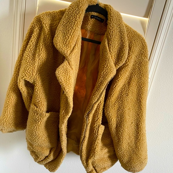 Zaful furry jacket bought for $30. Selling for $15 OBO - Picture 1 of 3